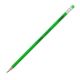 Ceruzka STABILO Swano Fluo s gumou zelená 12ks
