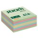 Samolepiaca kocka 76x76mm lesný mix pastelových farieb 400 lístkov