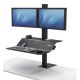 Polohovateľný stojan Sit-Stand Lotus VE pre 1 monitor