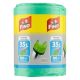 Vrecia zaväzovacie FINO Color 35 ℓ, 8 mic., 49 x 60 cm, zelené (100 ks)