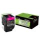 Toner Lexmark 80C2HM0 pre CX410/CX510 magenta (3.000 str.)