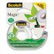 Lepiaca páska Scotch Magic neviditeľná popisovateľná 900 19mm x 20m s dispenzorom